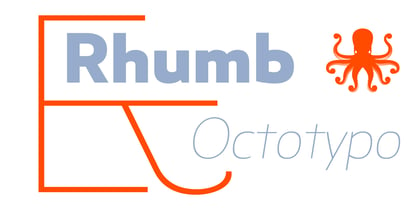 Rhumb Font Poster 9