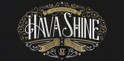 Hava Shine Font Poster 1