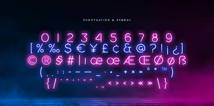 Lightron Font Poster 10