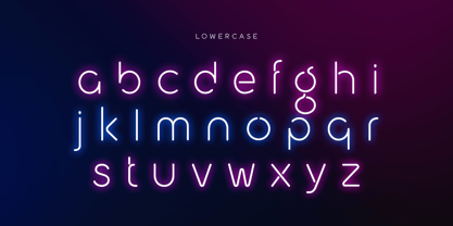 Lightron Font Poster 8