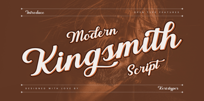 Kingsmith Font Poster 1