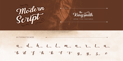 Kingsmith Font Poster 5