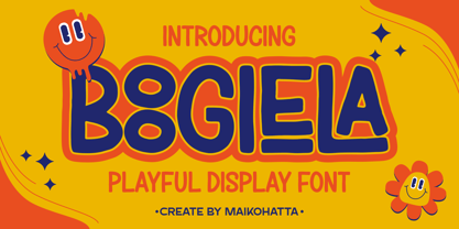 Boogiela Font Poster 1