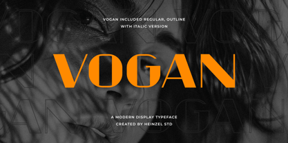 Vogan Font Poster 1