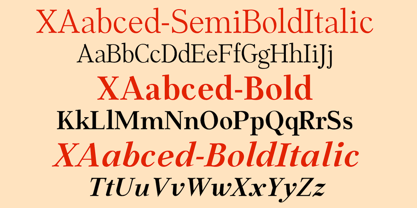 XAabced Font Poster 8