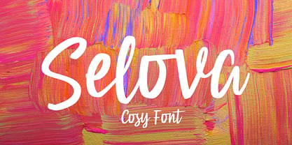 Selova Font Poster 1