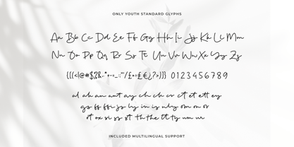 Only Youth Font Poster 8