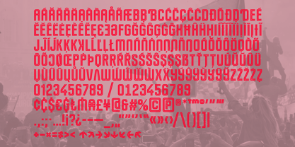 Competition Font Poster 5
