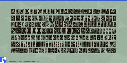 Addlethorpe Font Poster 5