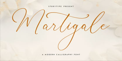 Martigale Font Poster 1