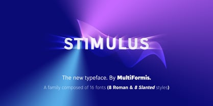 Stimulus Font Poster 1