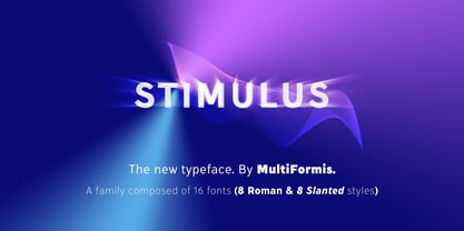 Stimulus Font Poster 1