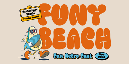 Funy Beach Police Poster 1