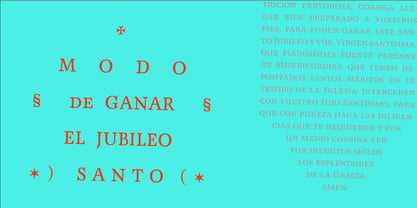 CF Santiago Font Poster 4