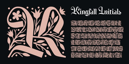 Kingfall Font Poster 5