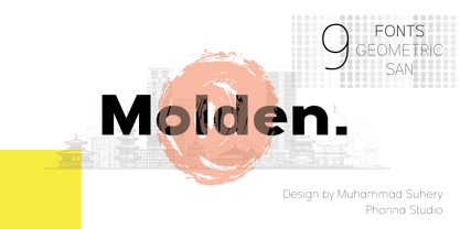 Molden Font Poster 2