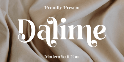 Dalime Font Poster 1