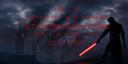 Ongunkan Star Wars Sith Kittat Police Poster 2