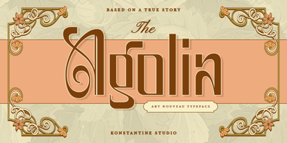 Agolia Font Poster 1