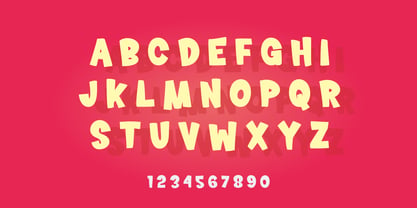 Hello Giraffe Font Poster 2