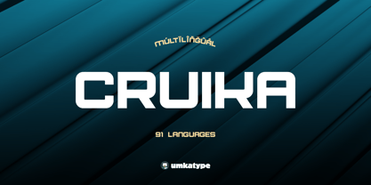 Cruika Font Poster 12