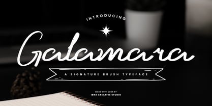 Galamara Font Poster 1