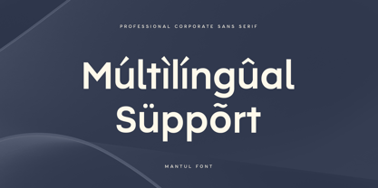 Muntal Font Poster 12