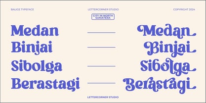 Balige Font Poster 5