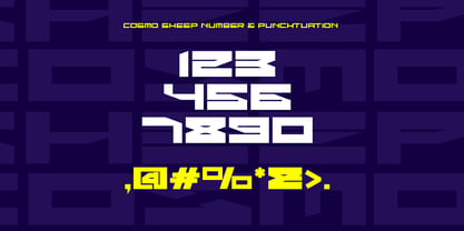 Cosmo Sheep Font Poster 3