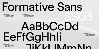 Formative Font Poster 1
