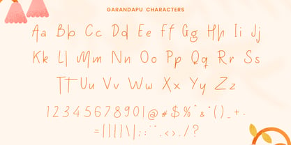 Garandapu Font Poster 3