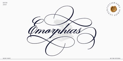 Emorphias Font Poster 1