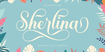 Sherlina Font Poster 1