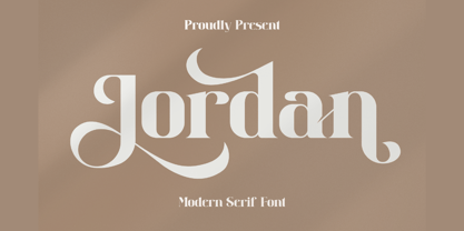 Jordan Font Poster 1
