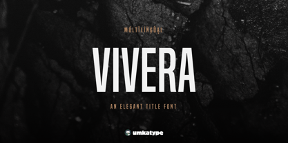 Vivera Font Poster 1