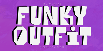 Funky Outfit Font Poster 1