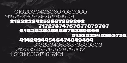 Total Black Font Poster 10