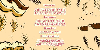 Beery Wisky Font Poster 5