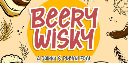 Beery Wisky Font Poster 1