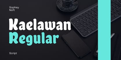 Kaelawan Font Poster 1