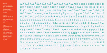 Thawilak Slab Font Poster 12