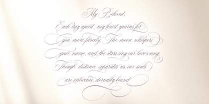 Juliette Wedding Font Poster 4