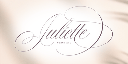 Juliette Wedding Font Poster 1