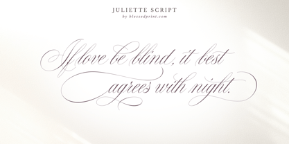 Juliette Wedding Font Poster 6