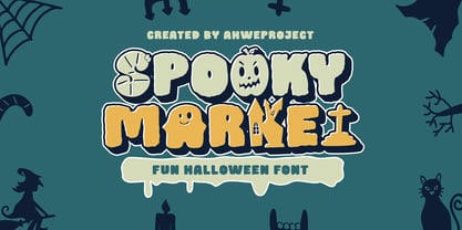 Spooky Market Font Poster 1