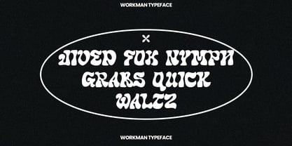 Workman Font Poster 4