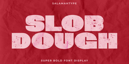 Slob Dough Font Poster 1