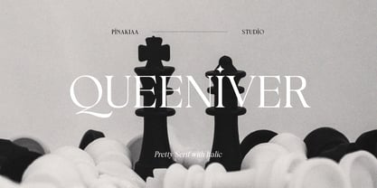 Queeniver Font Poster 1