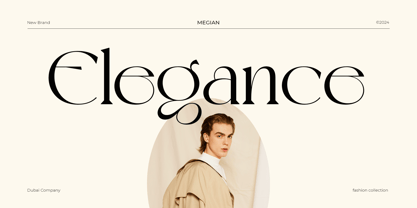 Megian Font Poster 2