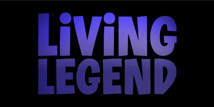 Living Legend Font Poster 1